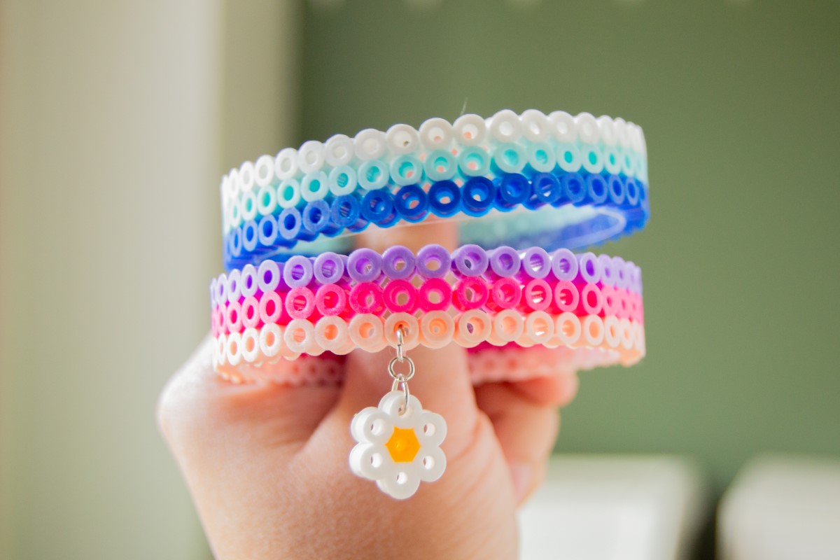 perler bead bracelet