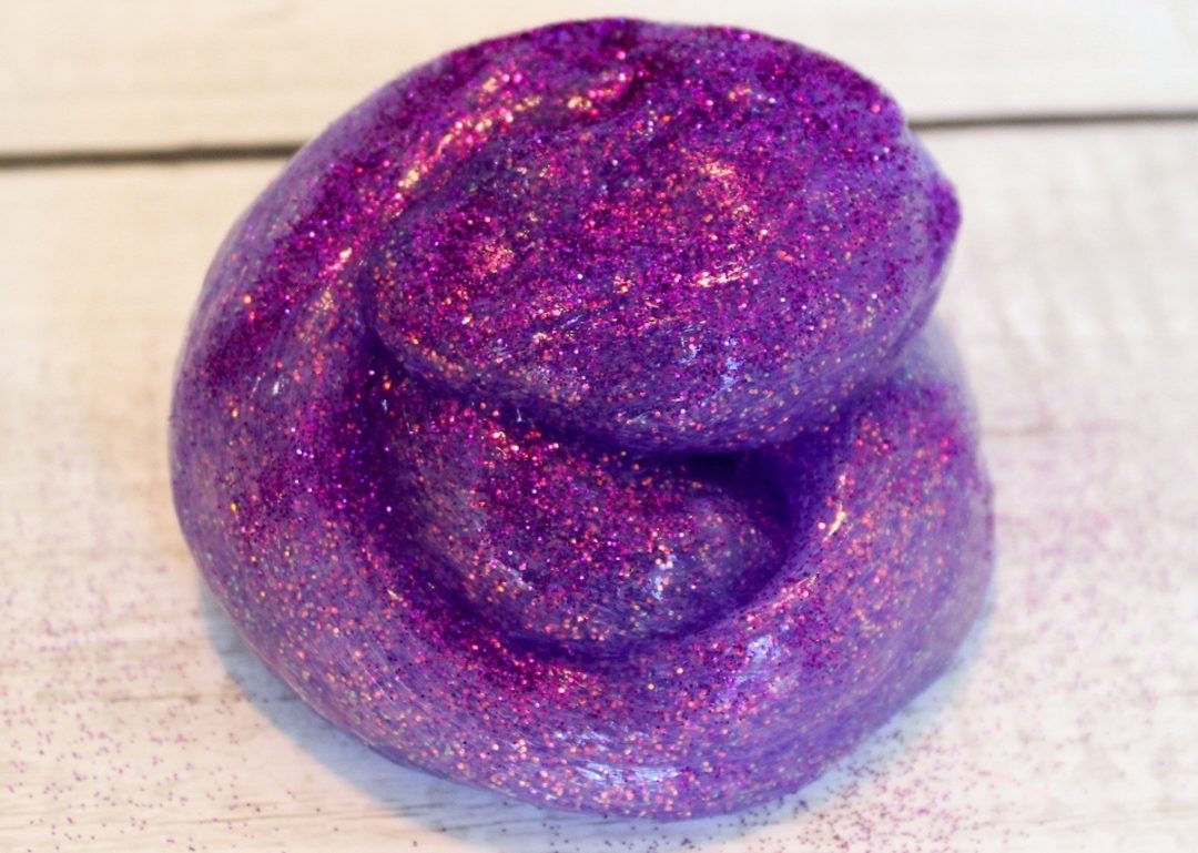 Glitter Slime Recipe (No Borax) - DIY Candy