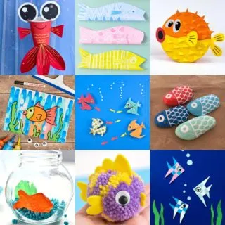 Fish crafts for kids to dive into