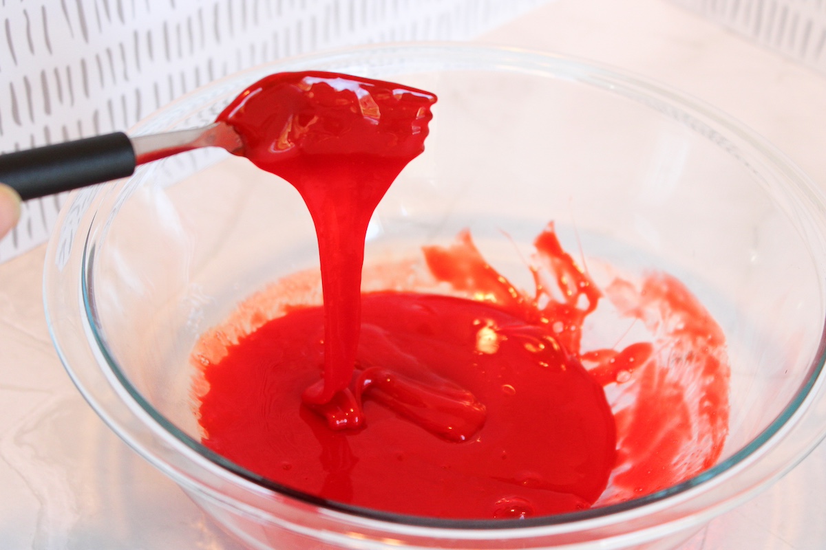 Making red slime