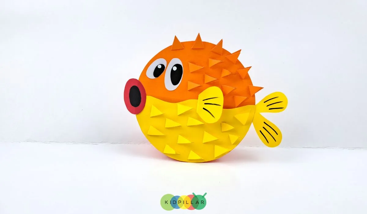 Rocking Puffer Fish Paper Craft