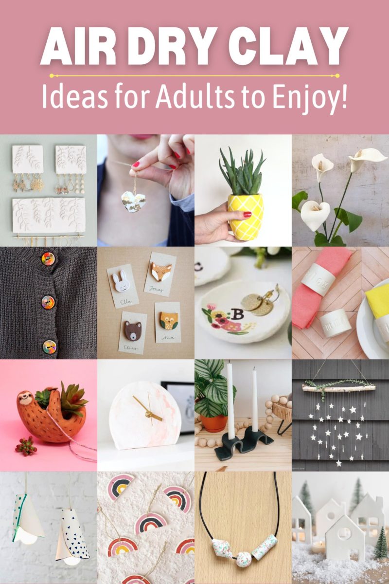 Air Dry Clay Ideas Perfect for Grown-Ups - DIY Candy