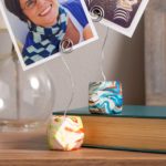 diy clay photo holders