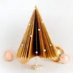 recycled magazine christmas tree