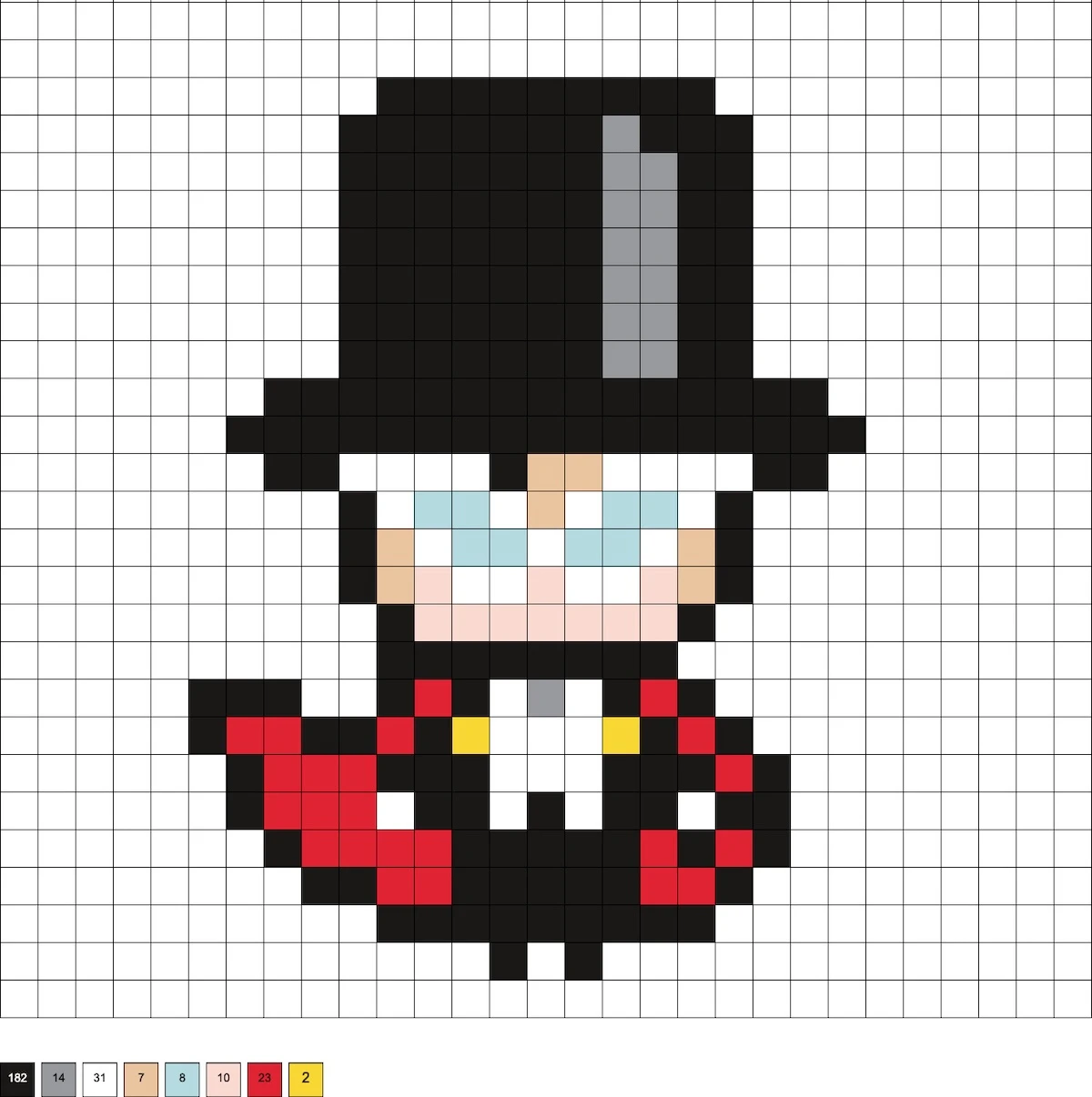 Big Square Tuxedo Mask