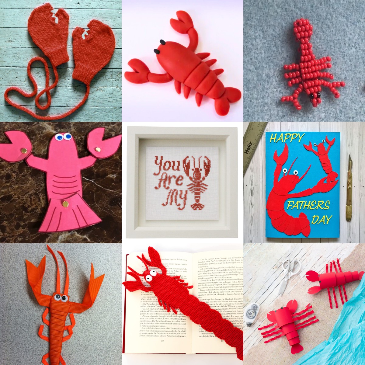 Lobster Crafts for All Ages