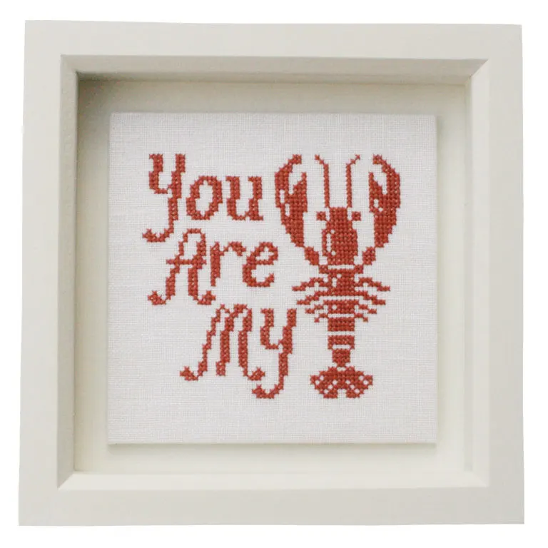 Free!! You Are My Lobster PDF Cross Stitch Patterns