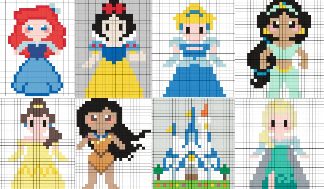 Disney Princess Perler Beads (30+ Patterns) - DIY Candy