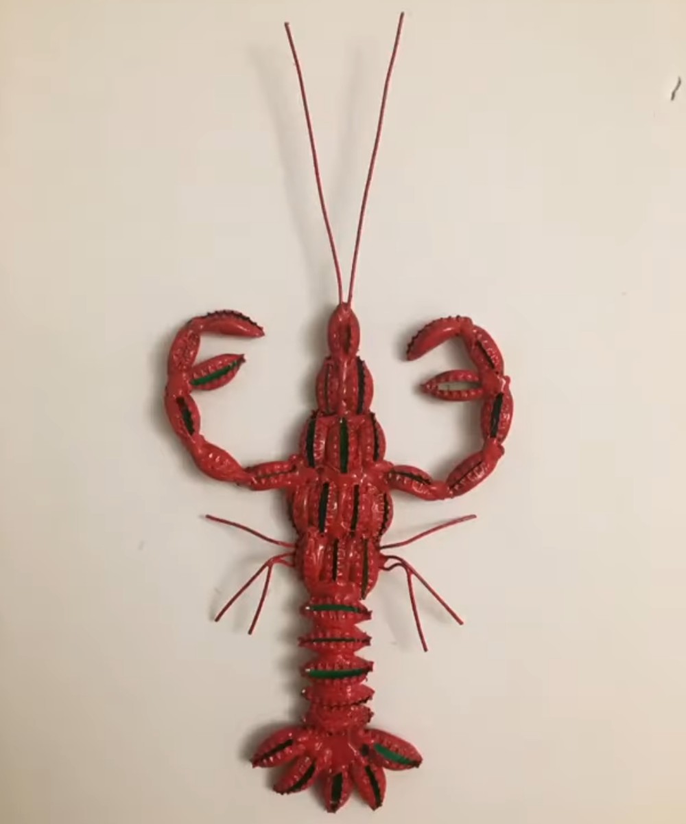 diy bottlecap lobster in 10 minutes