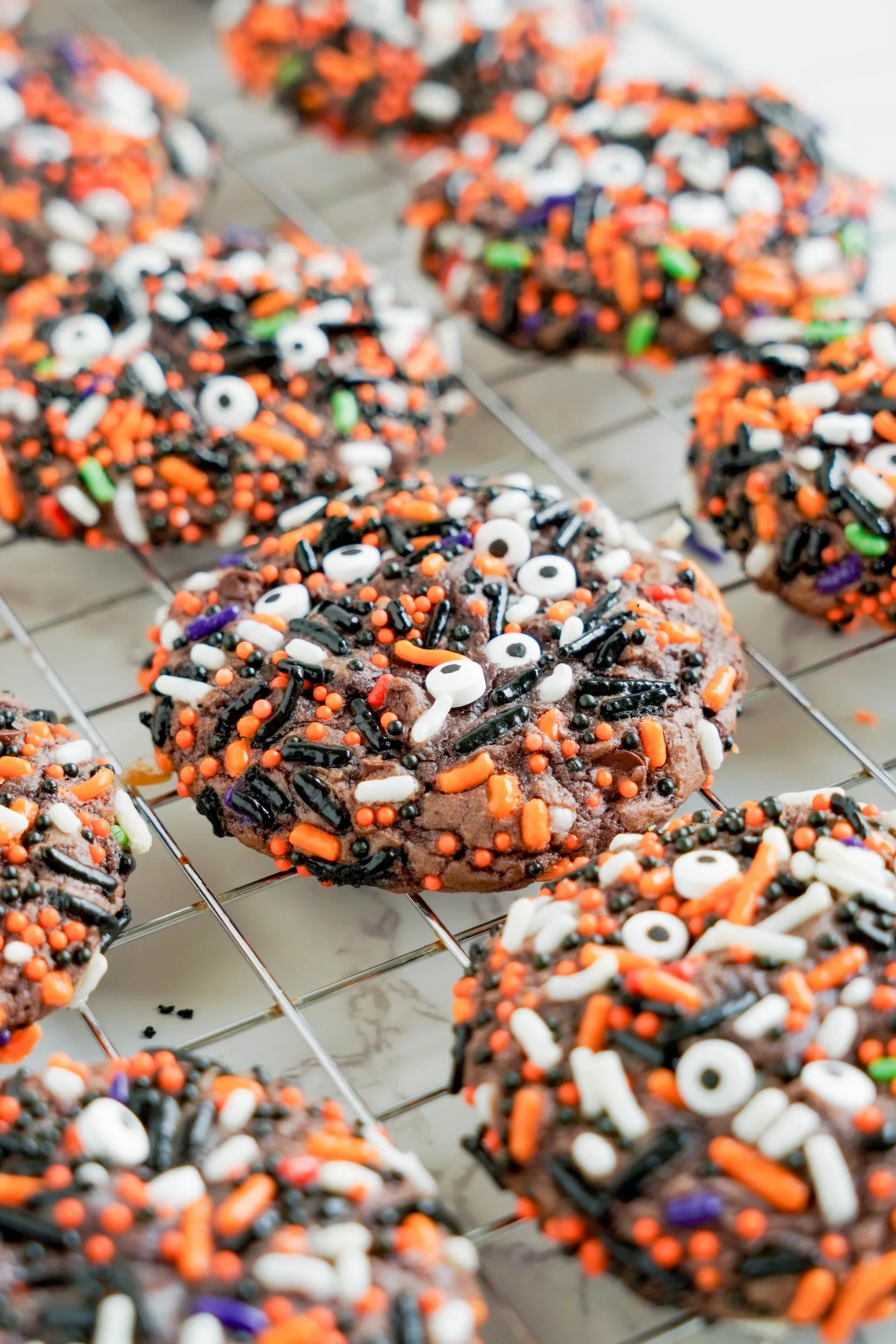 halloween eye cookies