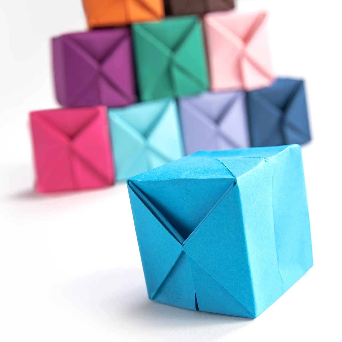 origami cube tutorial