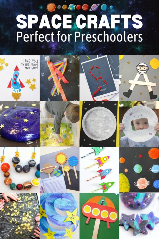 Space Crafts for Preschool: Fun for Little Astronauts - DIY Candy