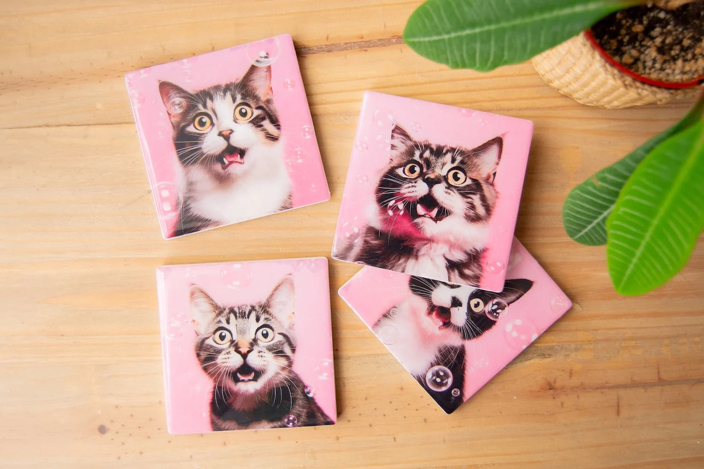 diy tile coasters