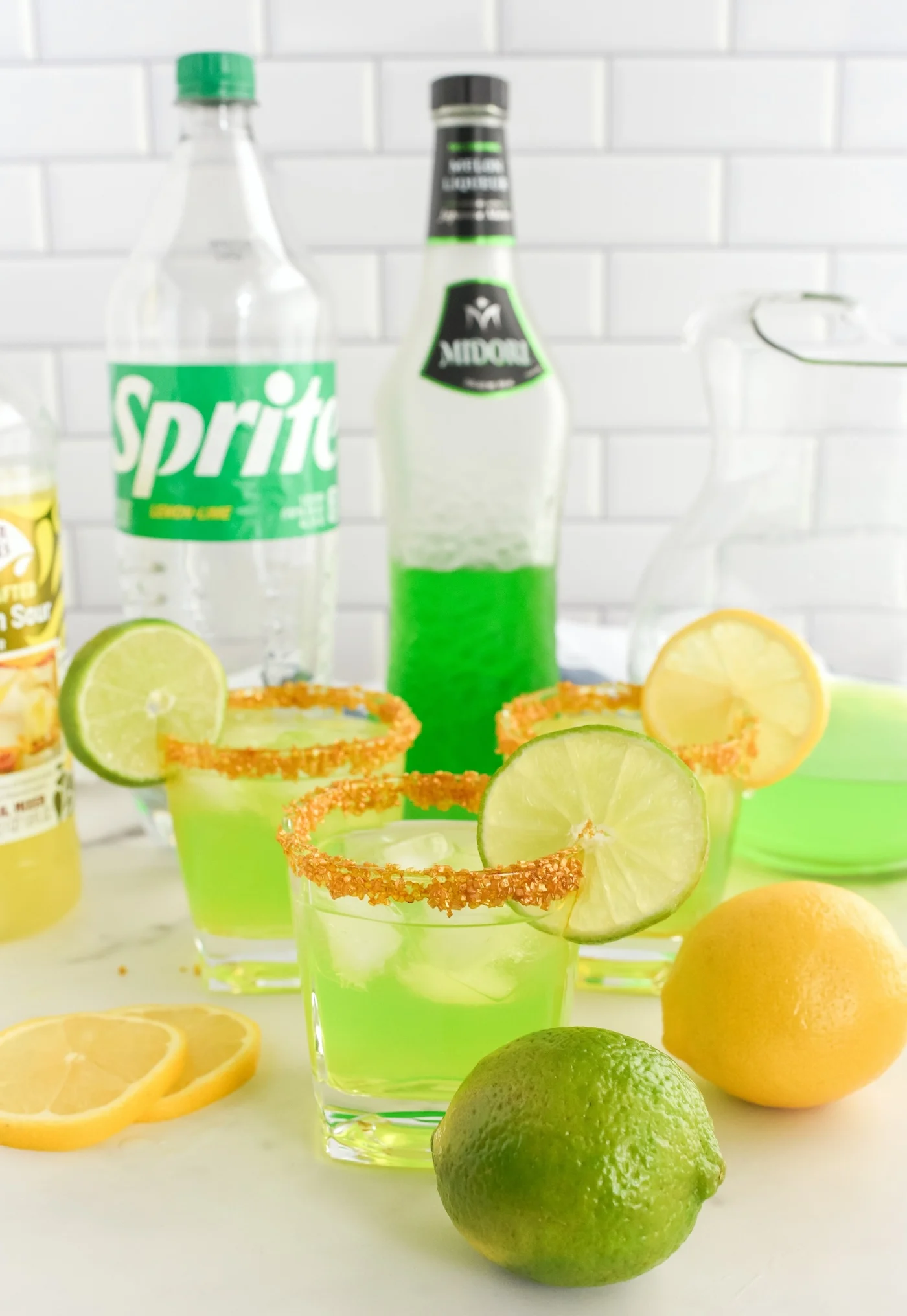 midori sour cocktail