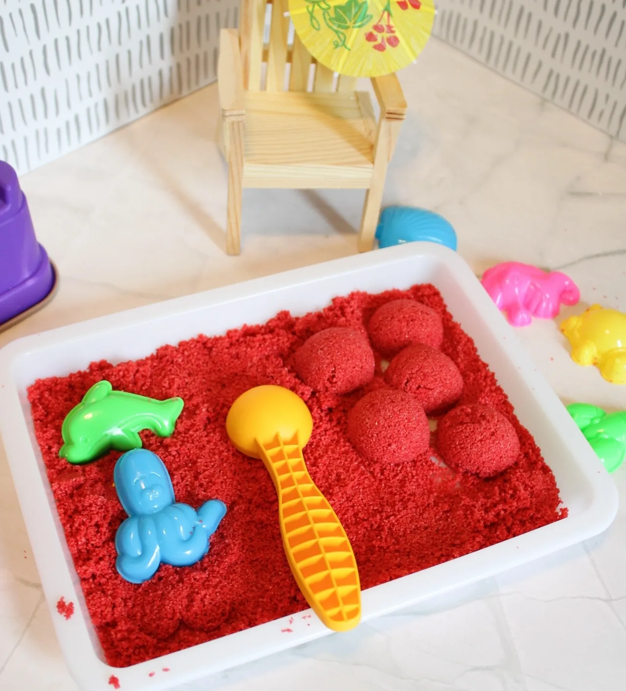 homemade kinetic sand