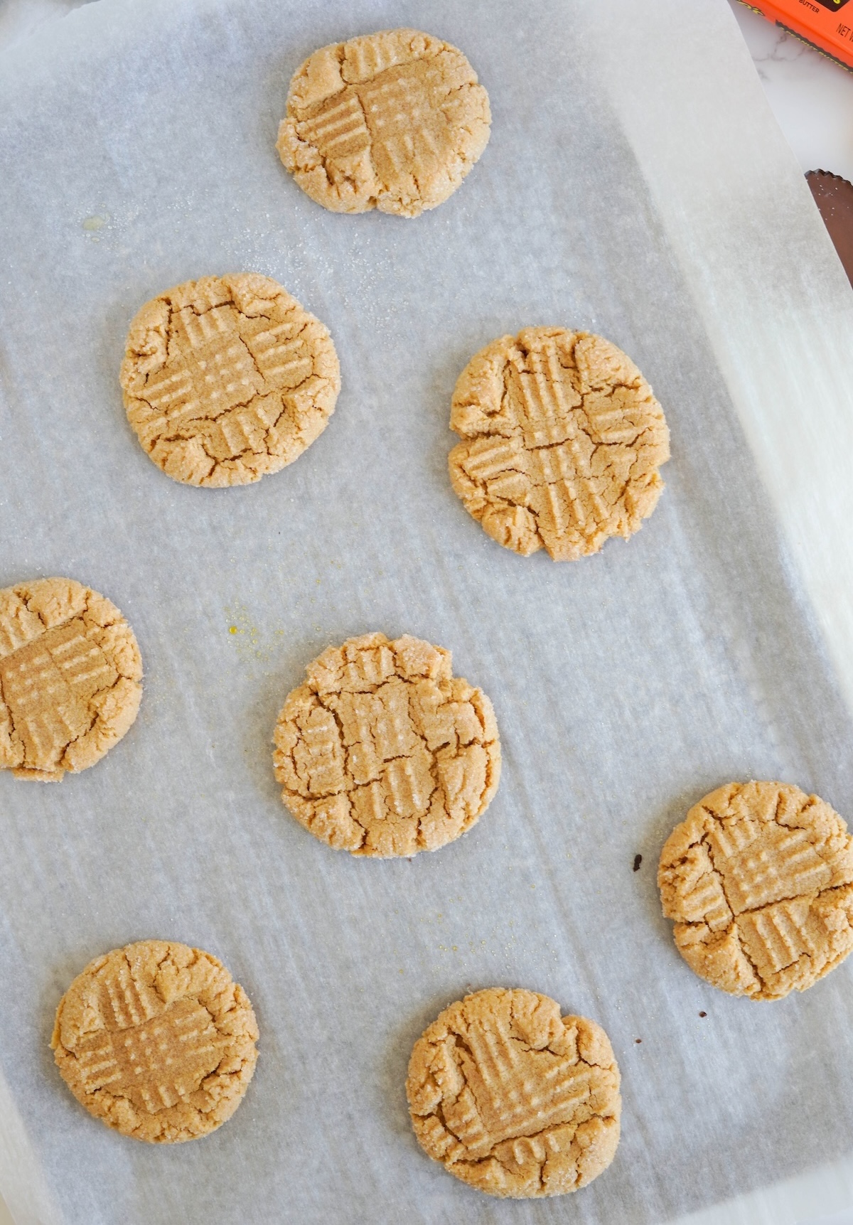 Bake the Peanut Butter Cookies