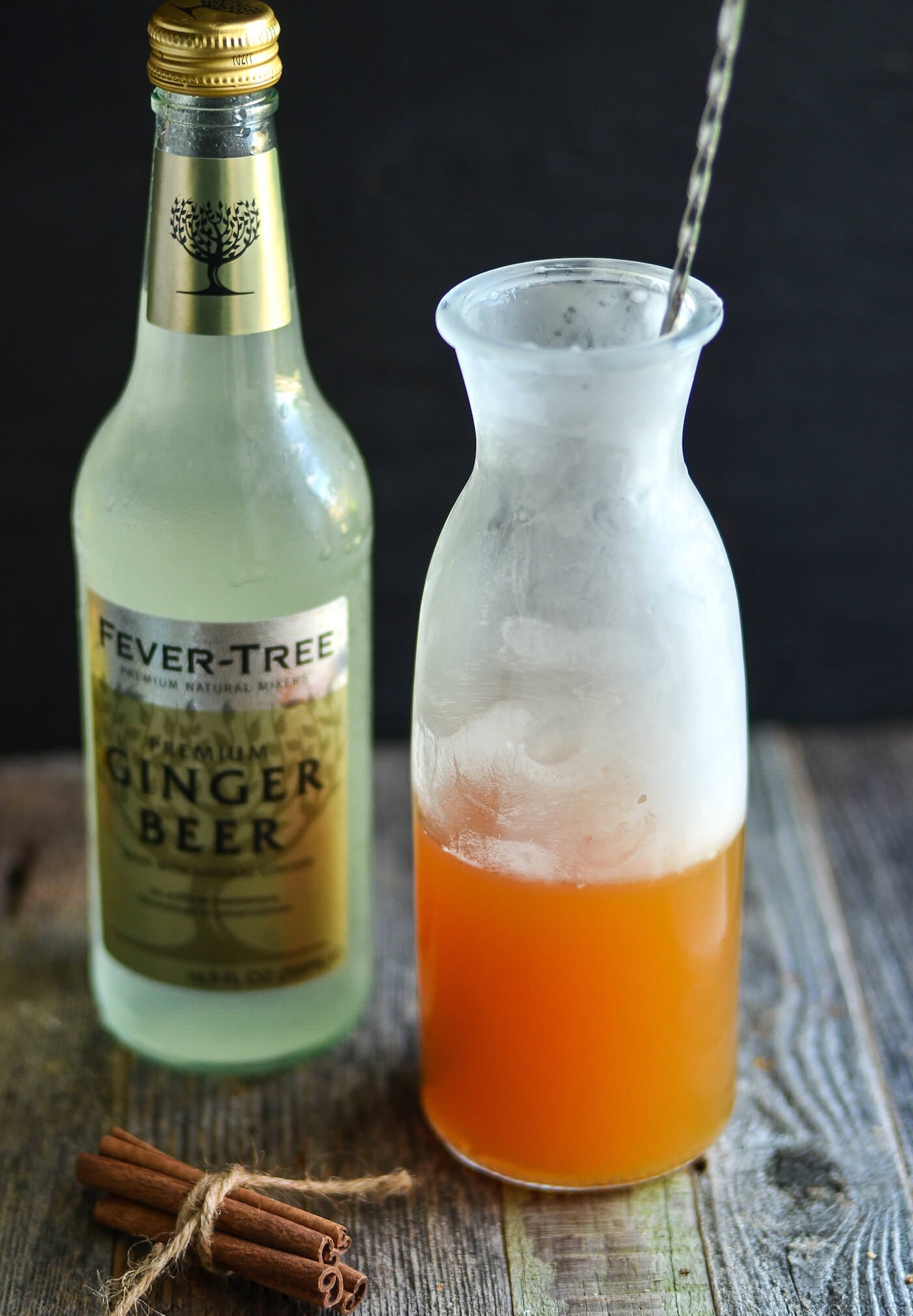 ginger beer with apple cider