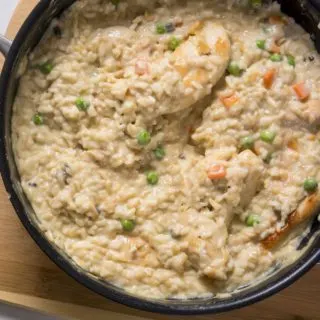 risotto with cream of chicken soup