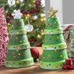 terracotta pot christmas tree