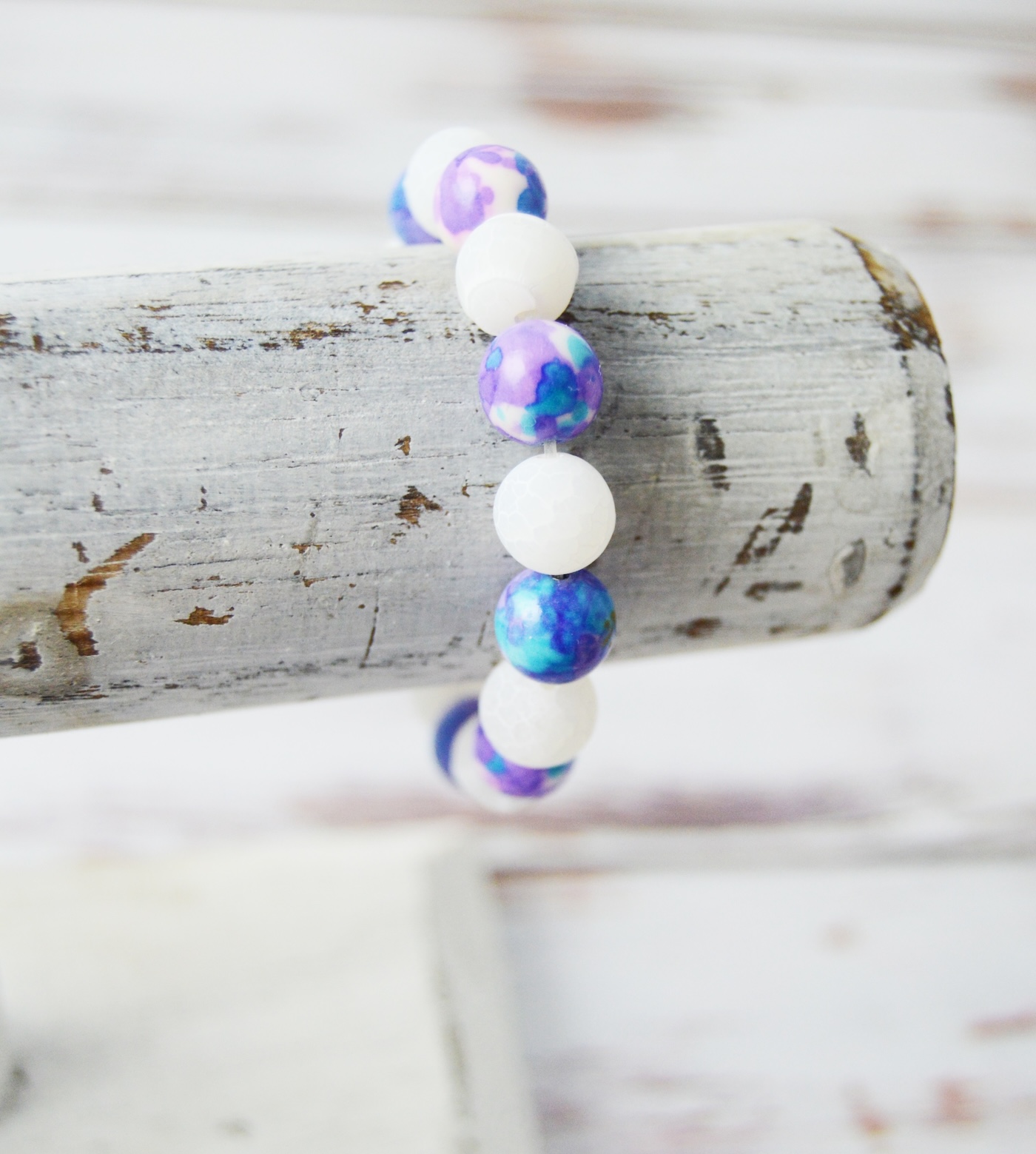 how to make a stretchy beaded bracelet