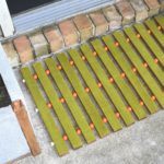 how to make a wood slat doormat